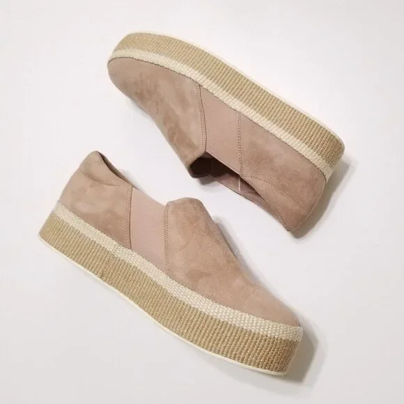 ✨ NWOB Vince Wilden Suede Espadrille Platform Sneakers Size 8, 10 ✨ - Picture 10 of 15